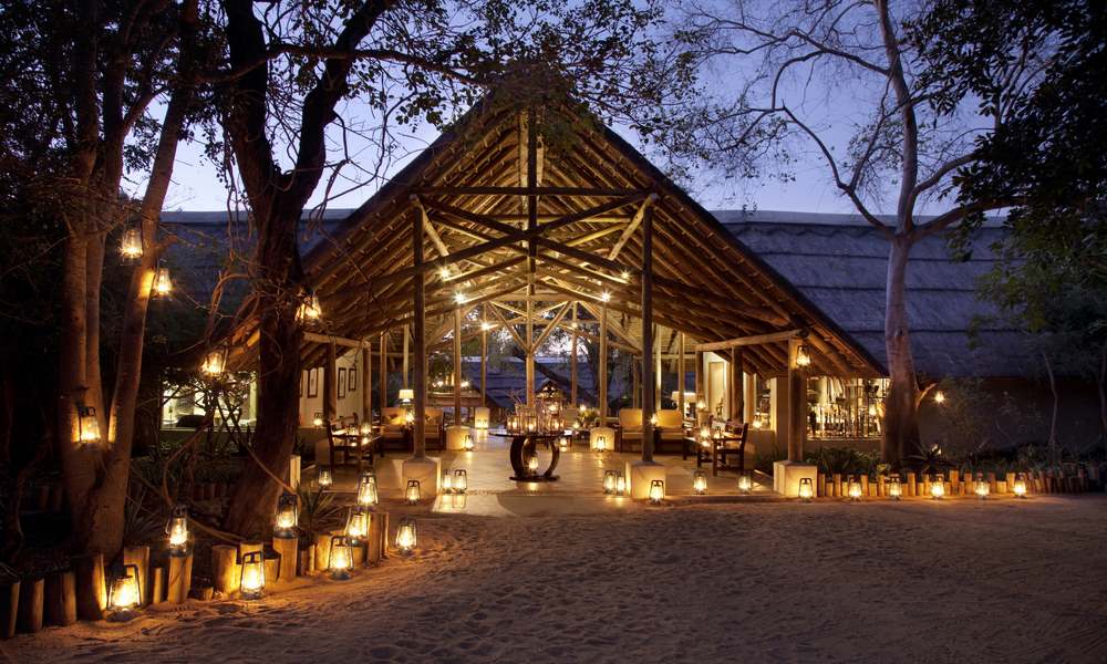 Thornybush Game Lodge Entrance